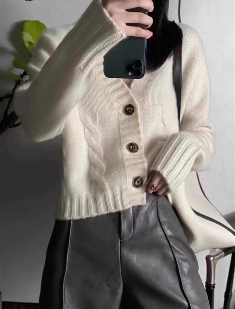 Outside the ride pure coat loose cardigan for women