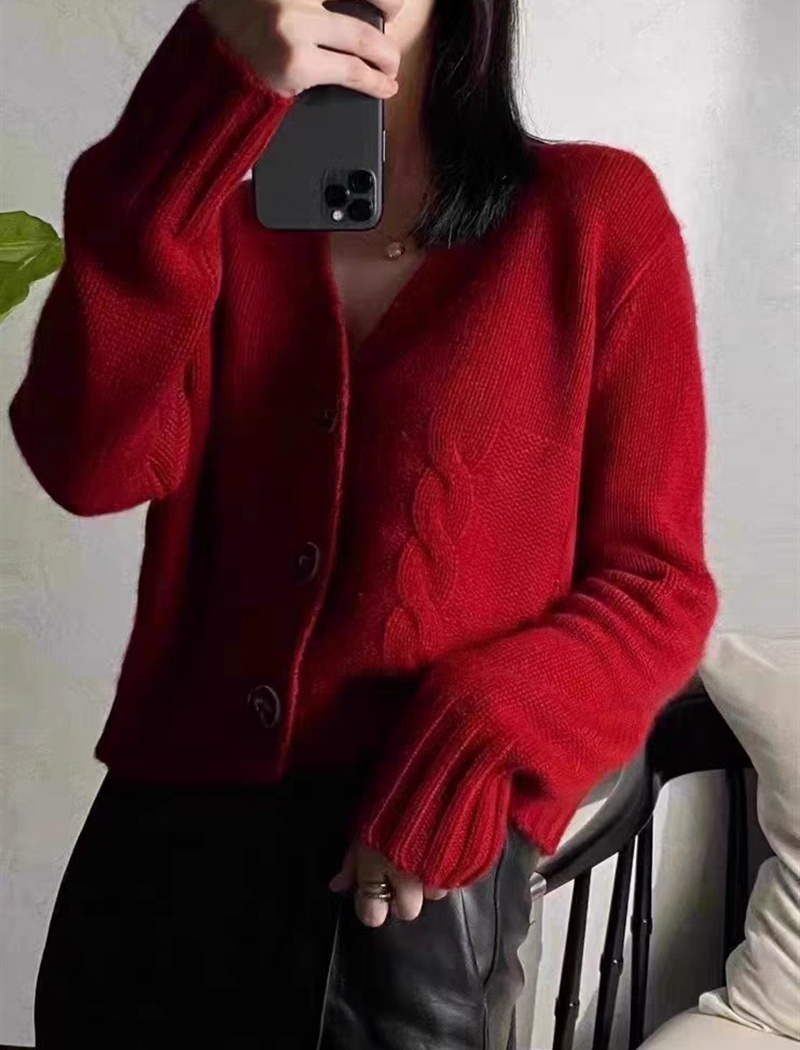 Outside the ride pure coat loose cardigan for women