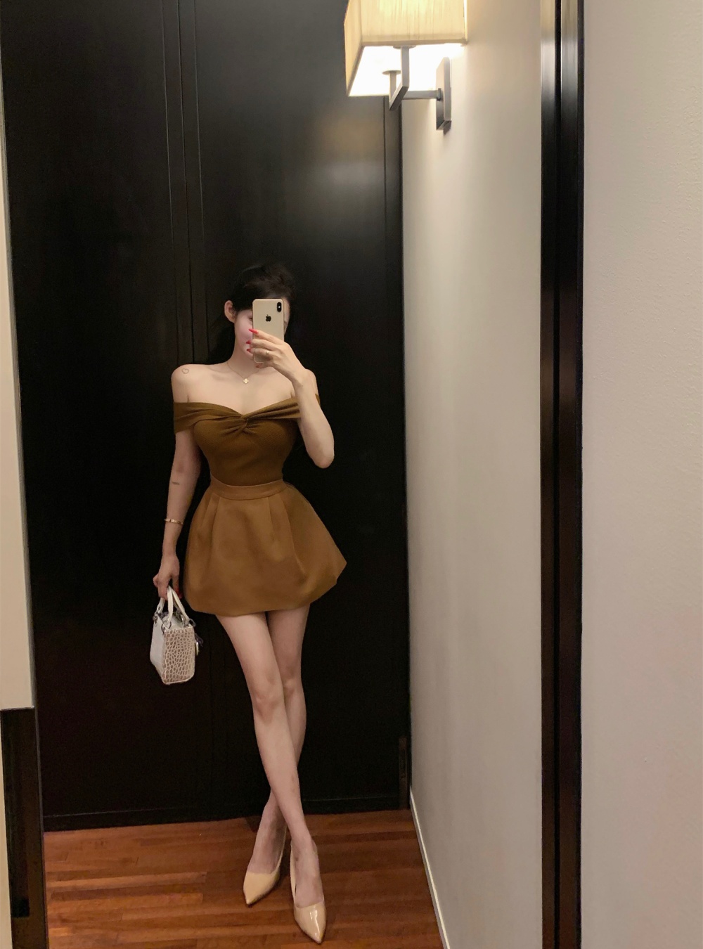 Halter summer vest pumpkin all-match culottes a set