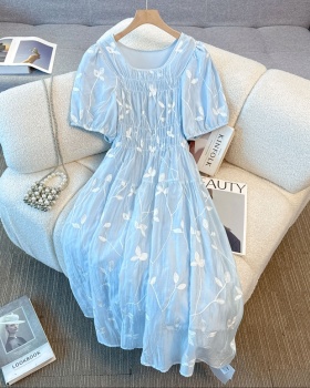 Banquet high waist vacation long dress for women