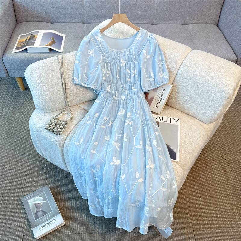 Banquet high waist vacation long dress for women