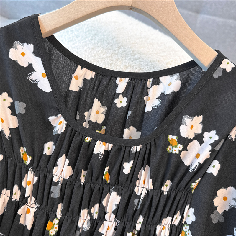 Light cool high waist slim long dress for women