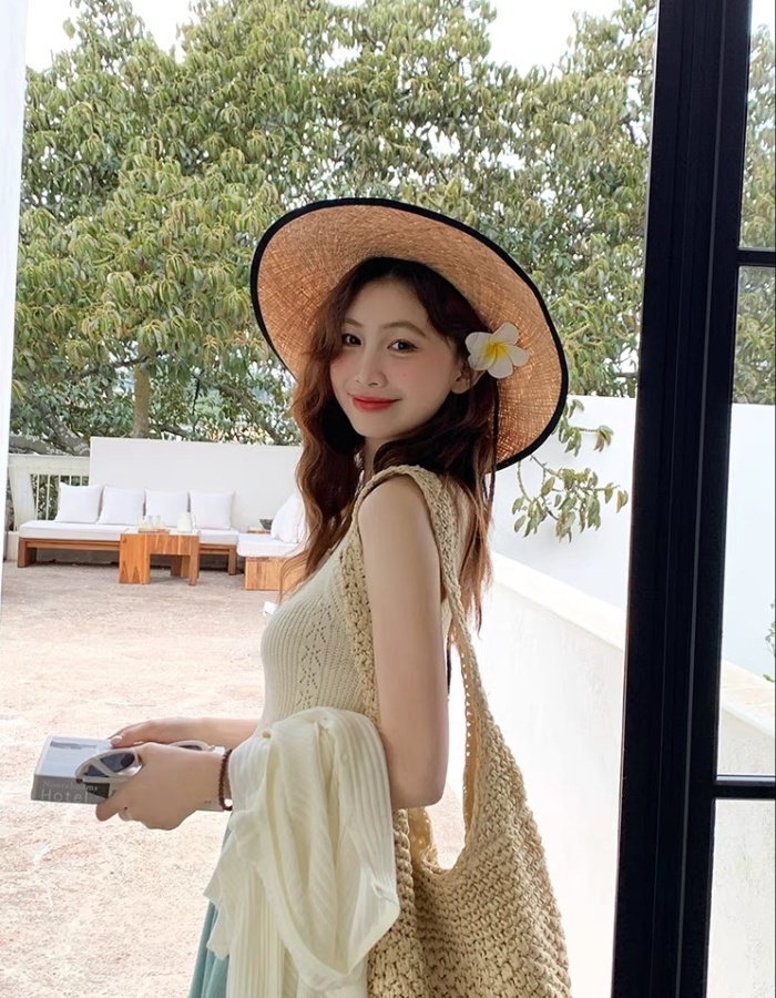 Wears outside vest sleeveless tops for women
