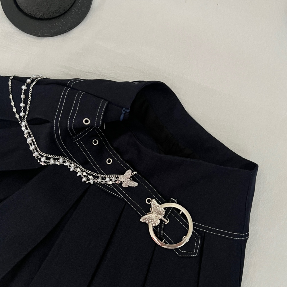 American style summer slim skirt denim enticement tops