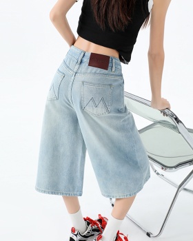 Retro Casual jeans seven tenths five pants for women
