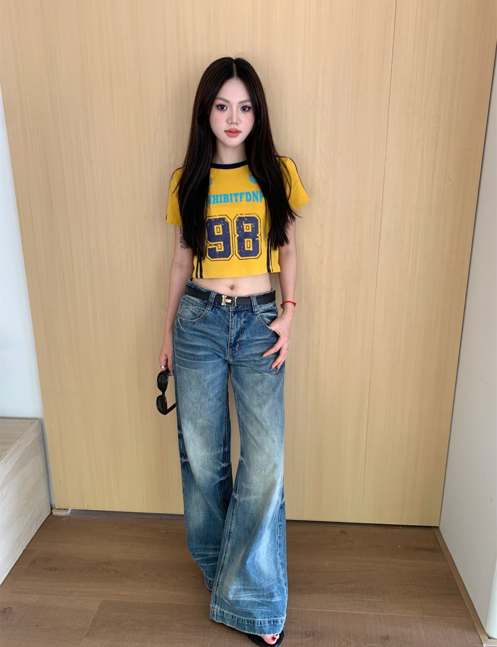 Spicegirl American style tops retro T-shirt for women