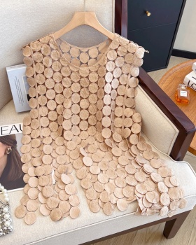 France style Casual tops tassels irregular vest