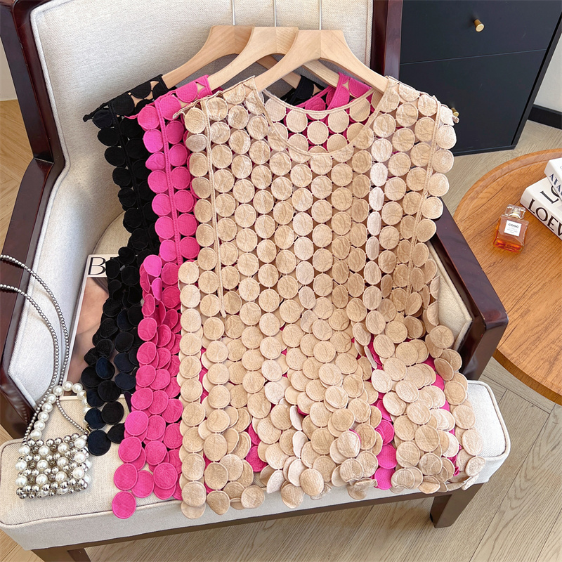 France style Casual tops tassels irregular vest
