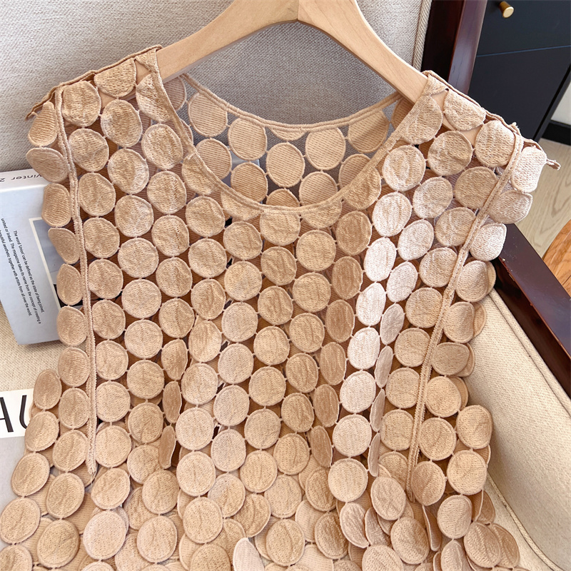 France style Casual tops tassels irregular vest