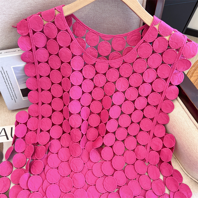 France style Casual tops tassels irregular vest