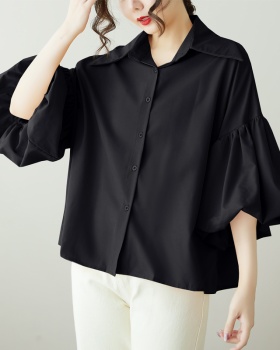 All-match simple shirt personality tops