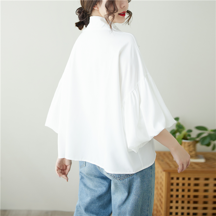 All-match simple shirt personality tops
