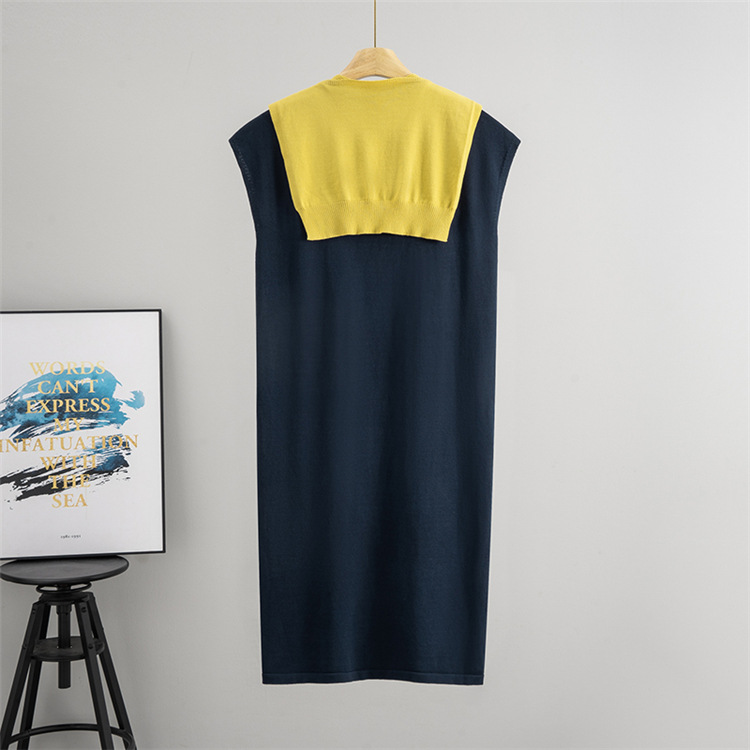Classic summer dress collocation vest for women
