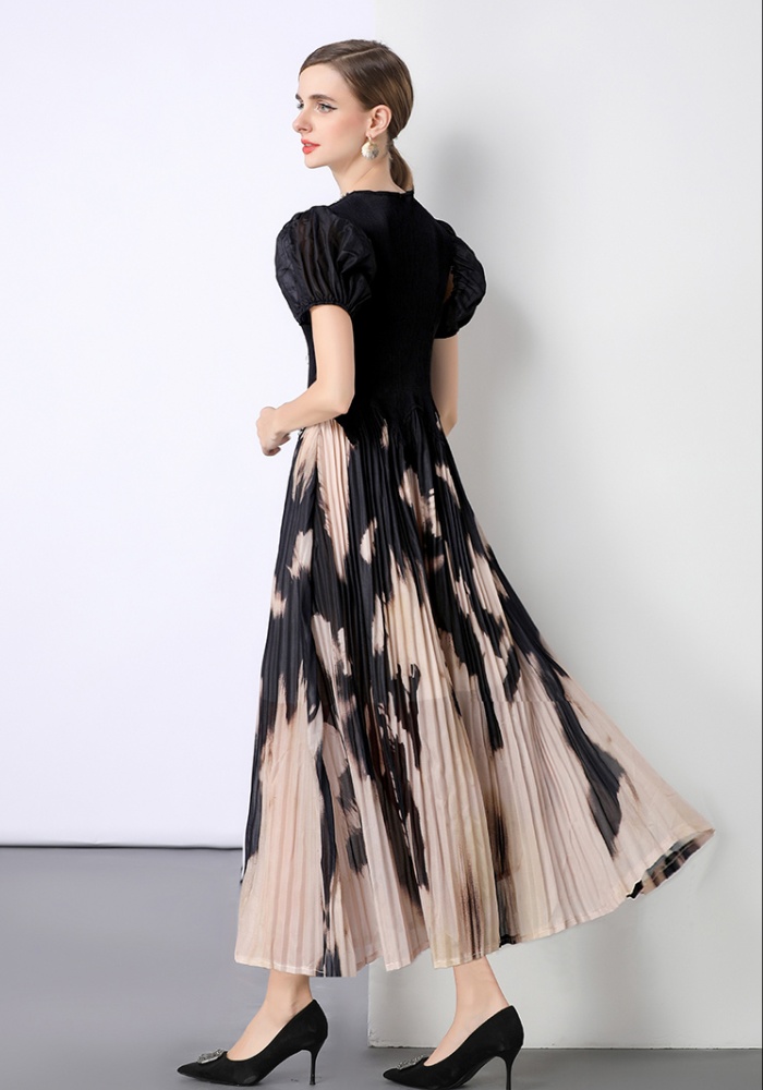 Pleats Please short sleeve dress not Bohemian beach dress