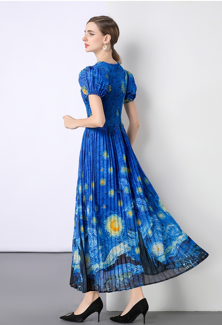 Fold Pleats Please dress not Bohemian beach dress