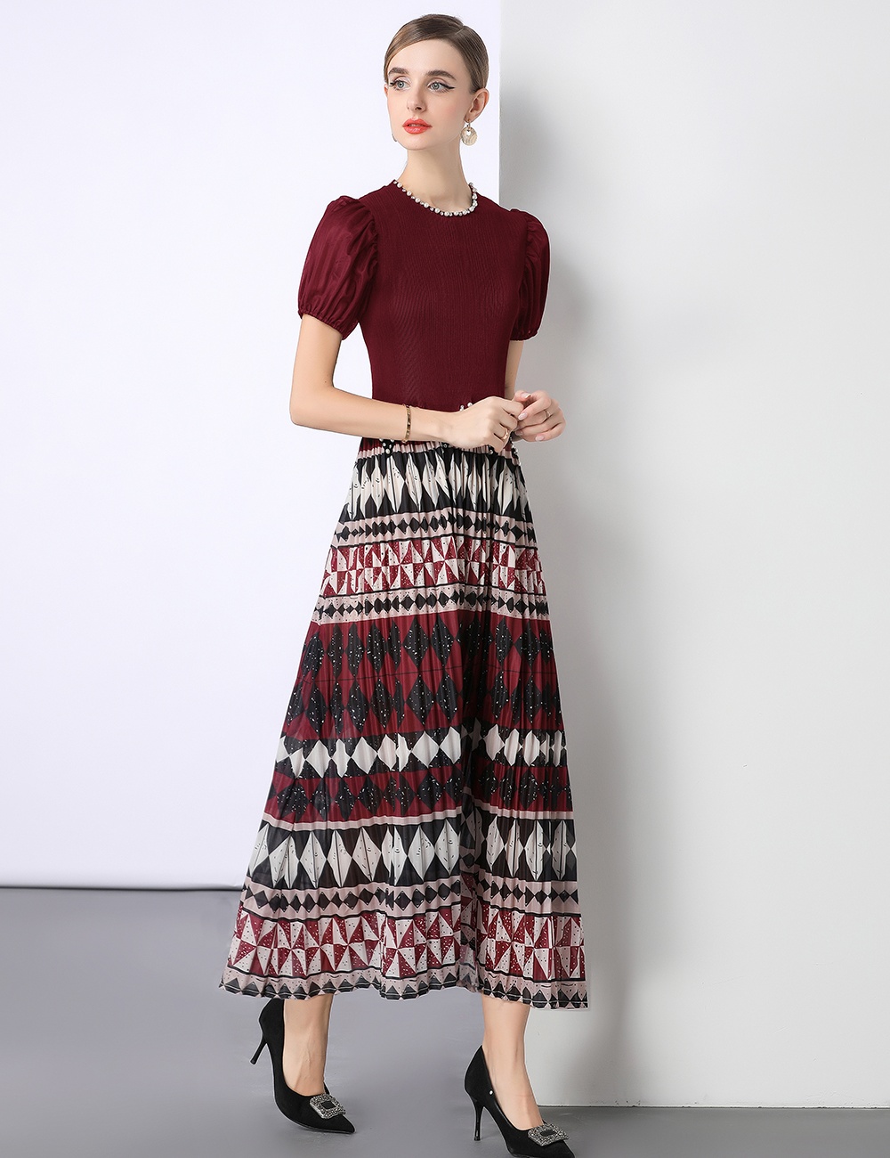 Fold Pleats Please Bohemian beach dress not dress