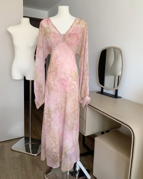 Spring and summer long dress dress for women