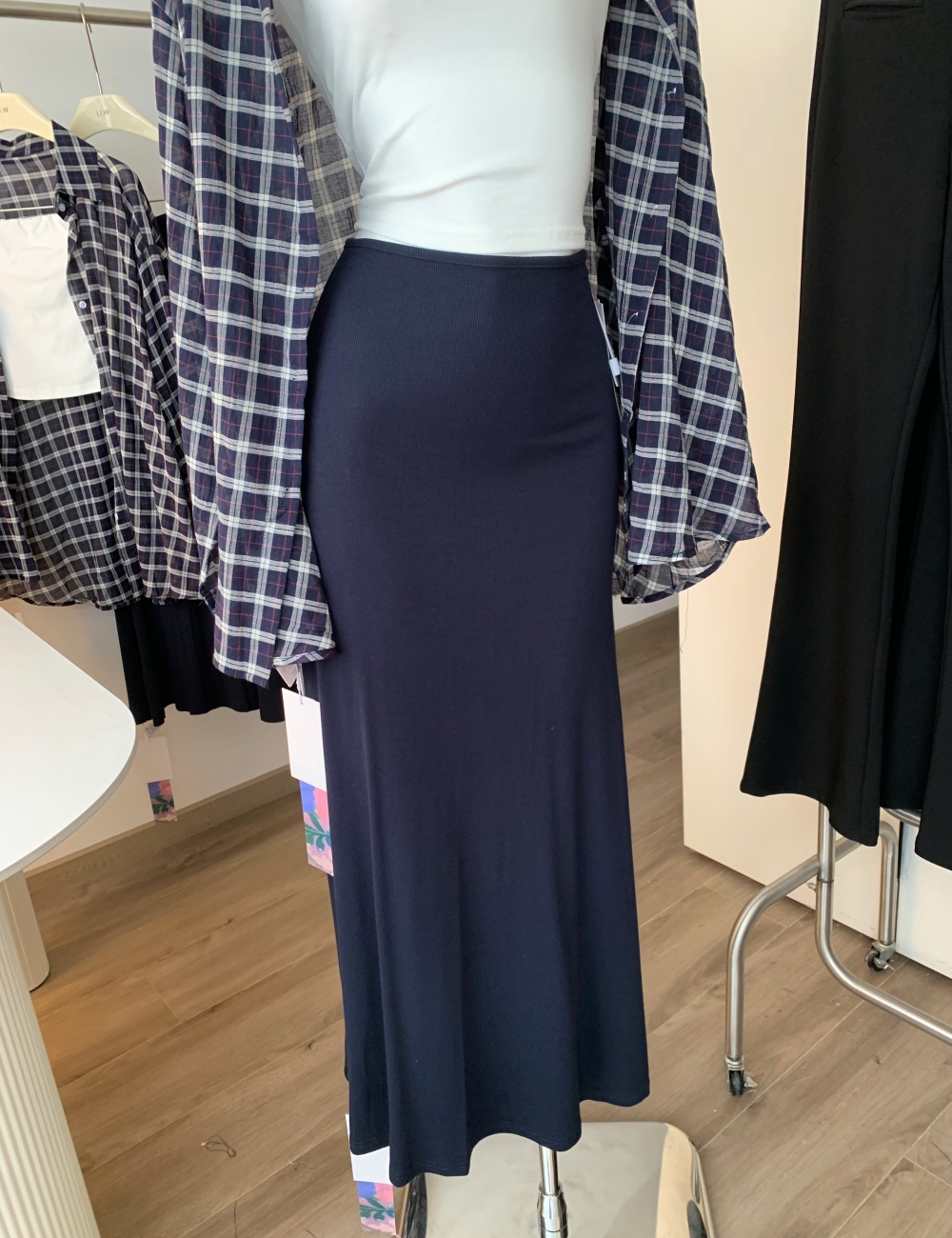 Loose long skirt sunscreen tops 3pcs set for women
