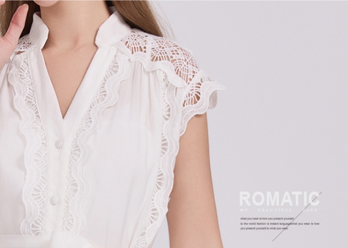 Sleeveless dress pinched waist long dress for women