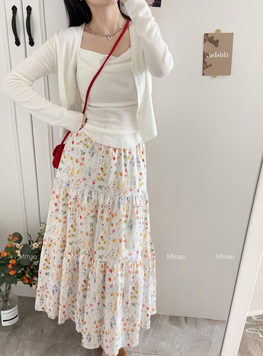 France style floral cake sweet tender skirt
