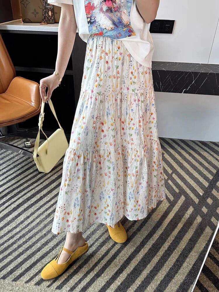 France style floral cake sweet tender skirt