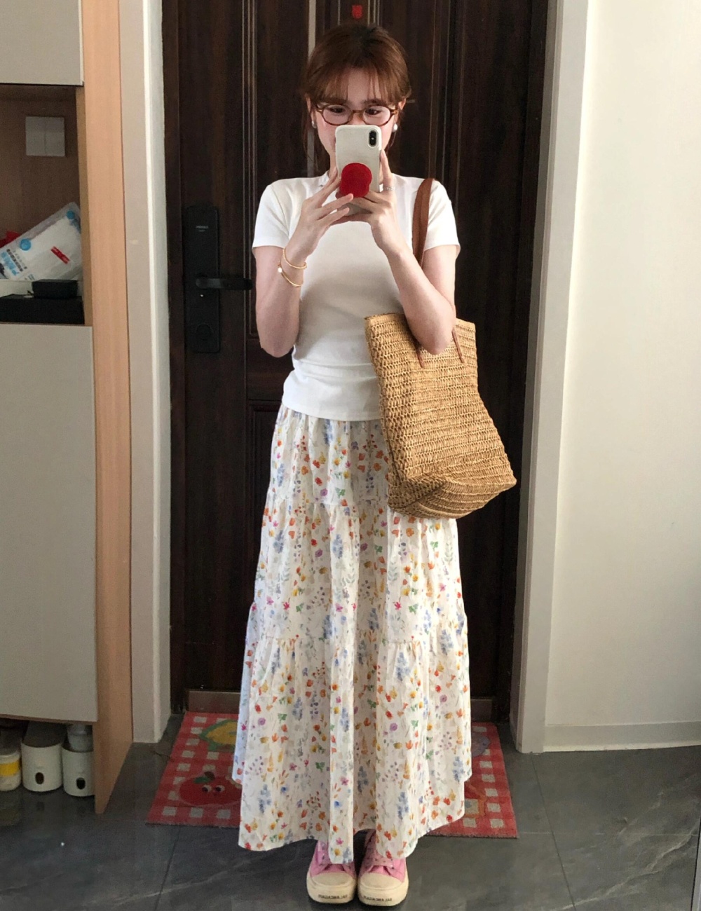 France style floral cake sweet tender skirt