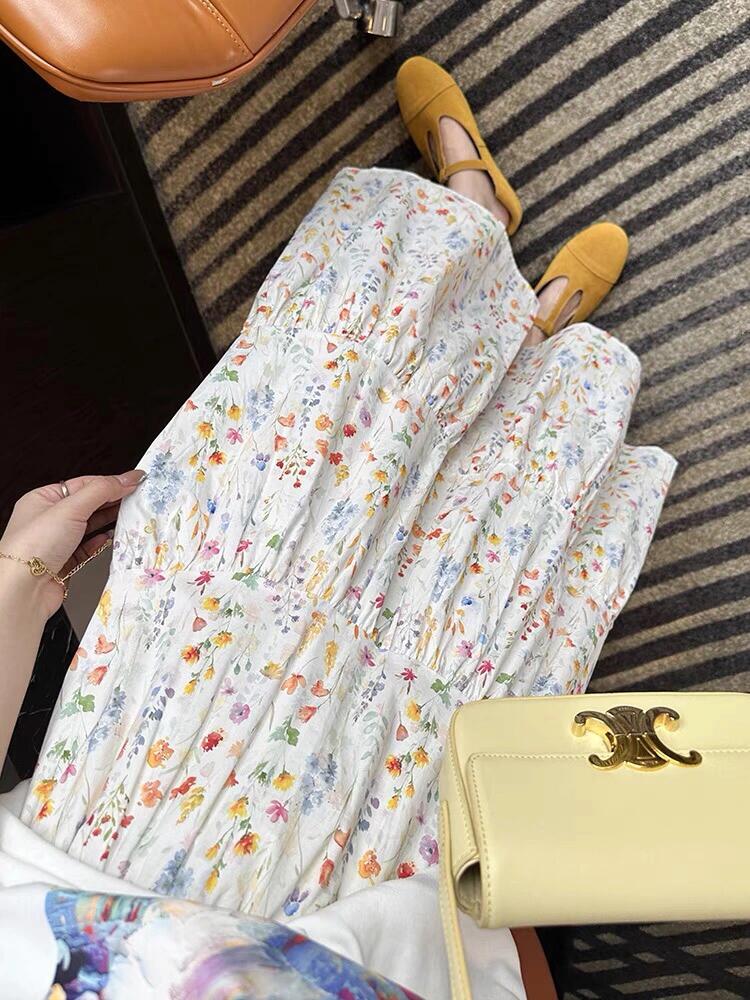 France style floral cake sweet tender skirt