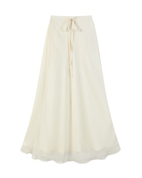 Mermaid high waist skirt temperament slim long skirt