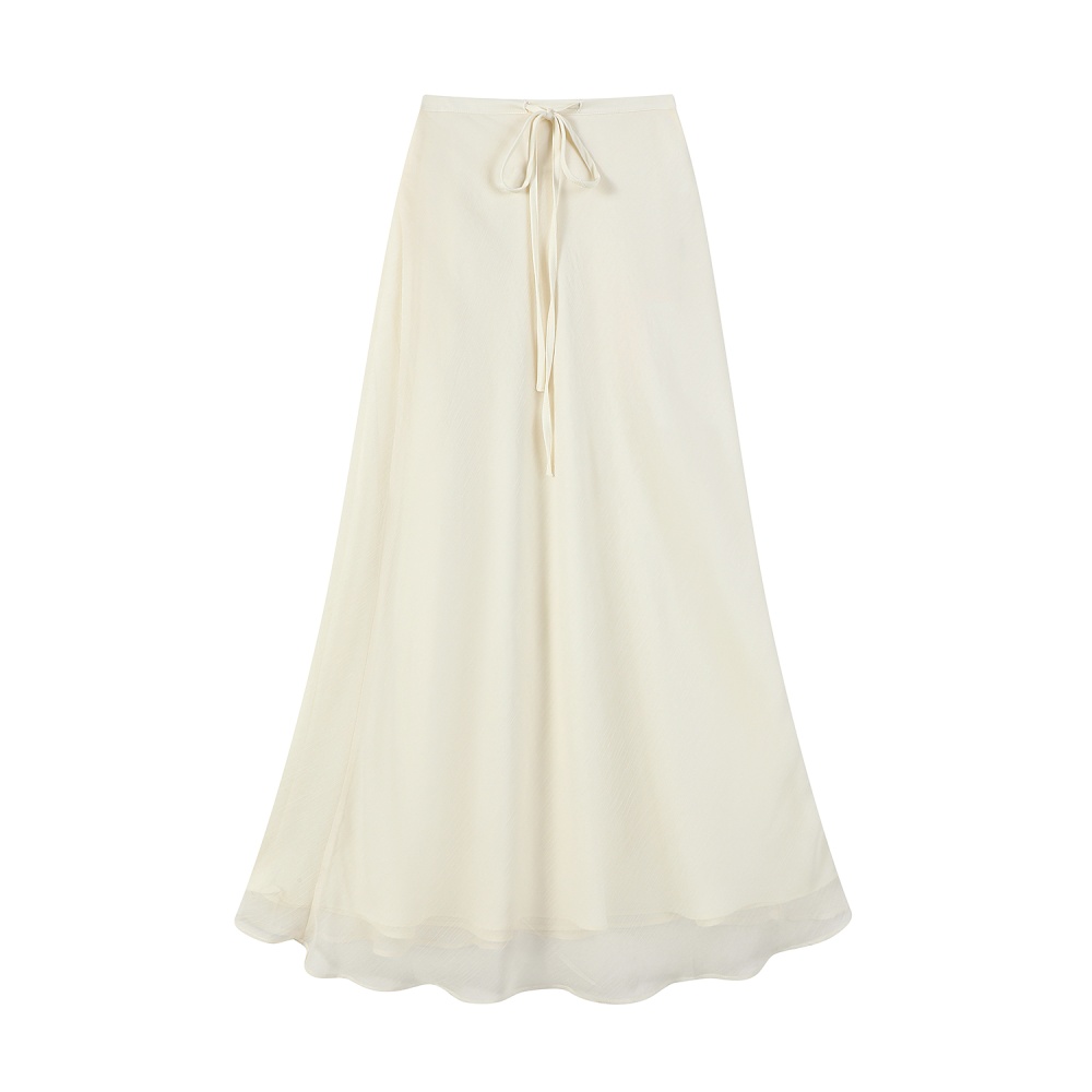 Mermaid high waist skirt temperament slim long skirt
