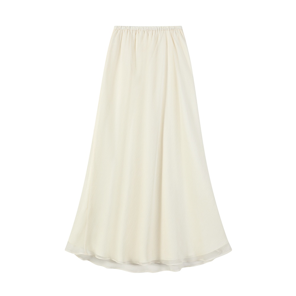 Mermaid high waist skirt temperament slim long skirt