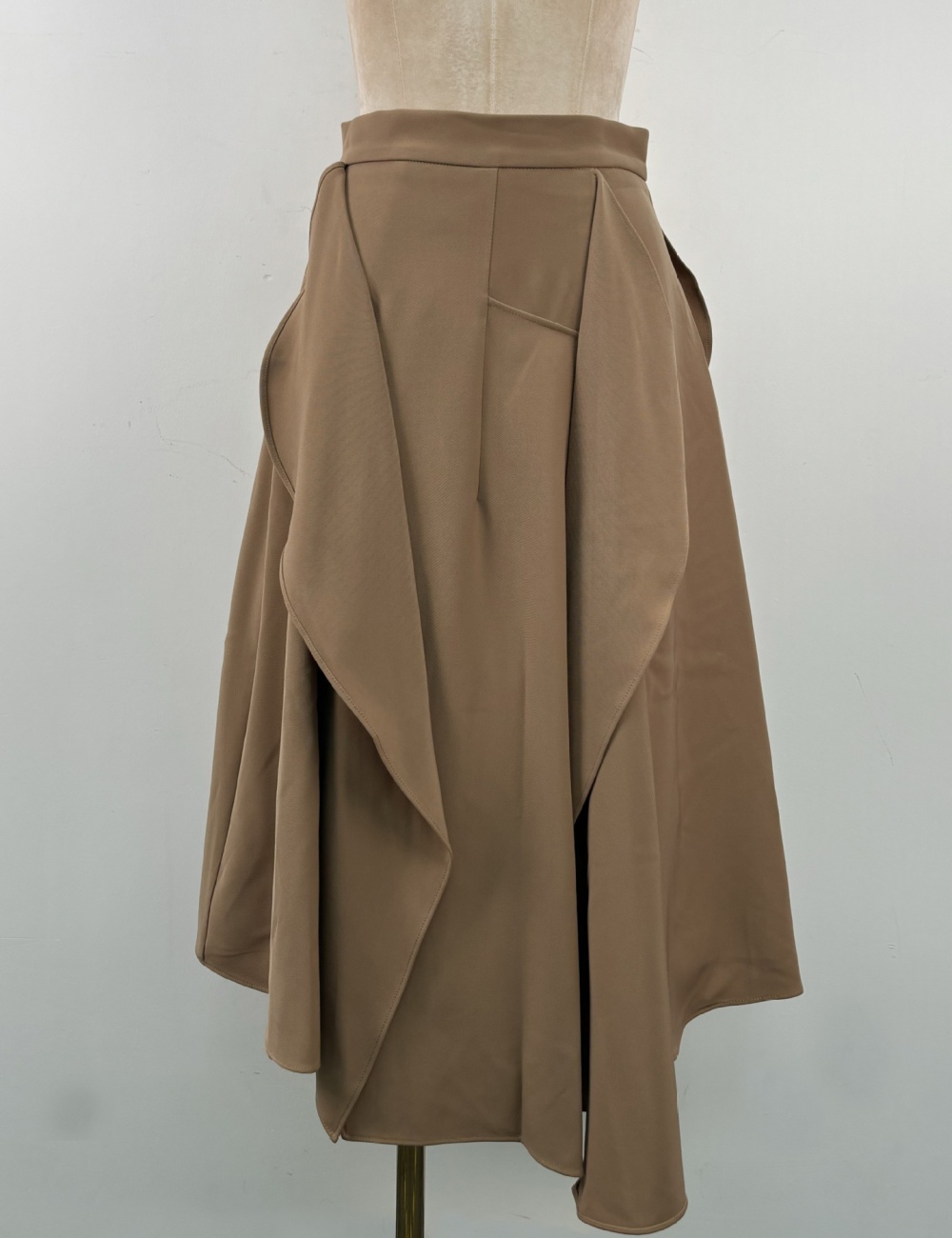 Niche long dress intellectuality tops 2pcs set
