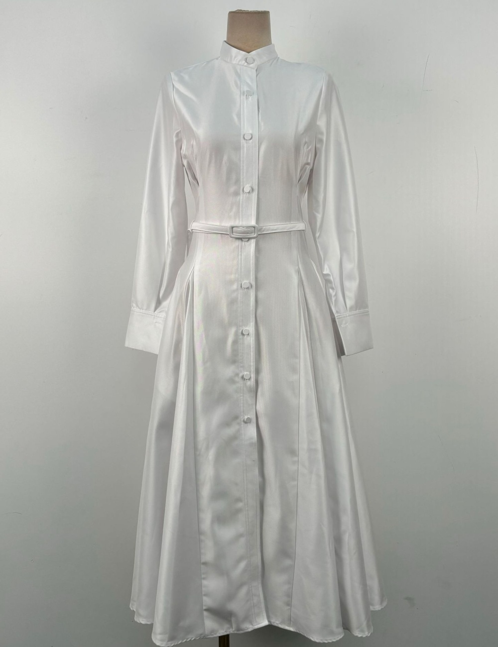 Simple temperament commuting long dress pure niche dress