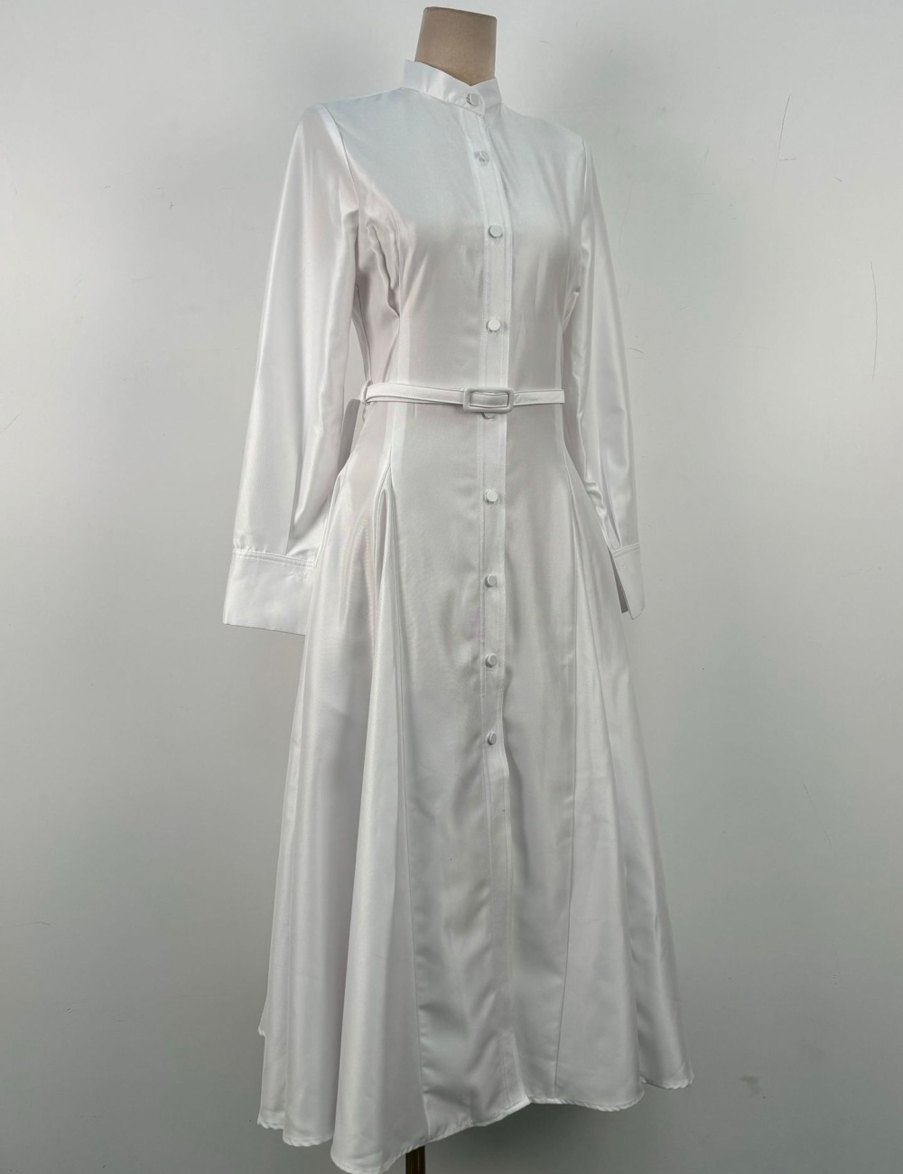 Simple temperament commuting long dress pure niche dress