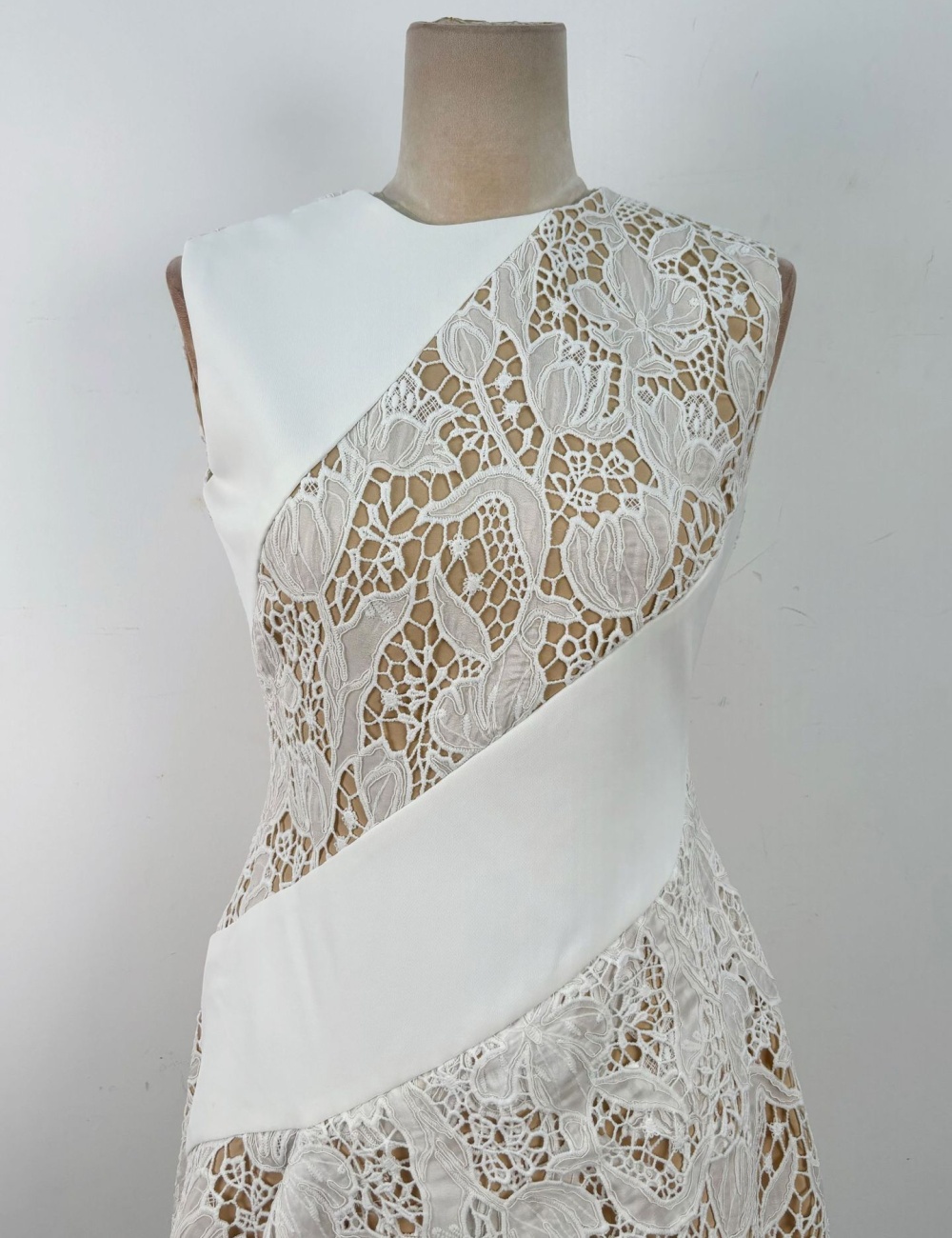 Splice elegant long dress pinched waist dress