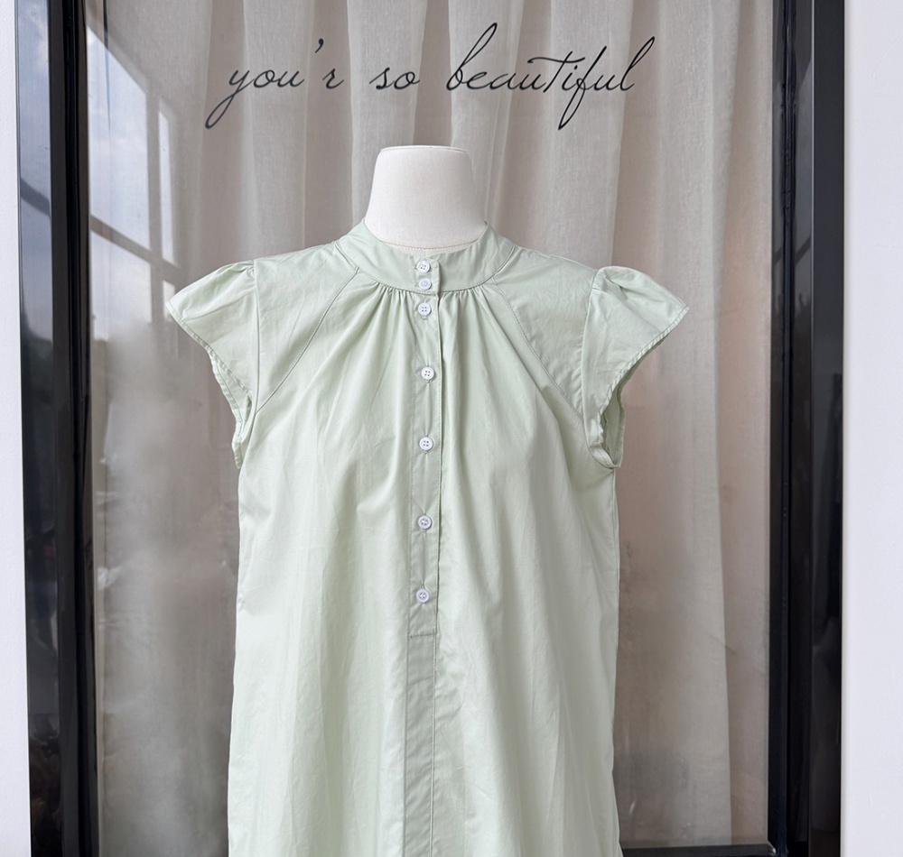 Loose Casual long tops pure summer shirt for women
