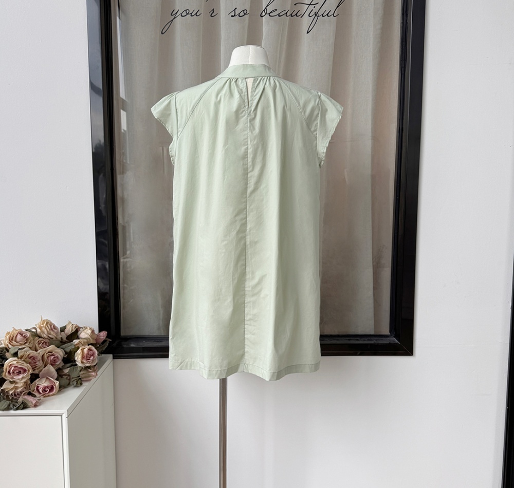 Loose Casual long tops pure summer shirt for women