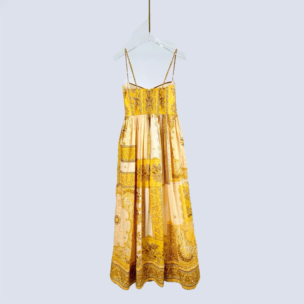 Sling elastic vest shoulder strap stereoscopic dress