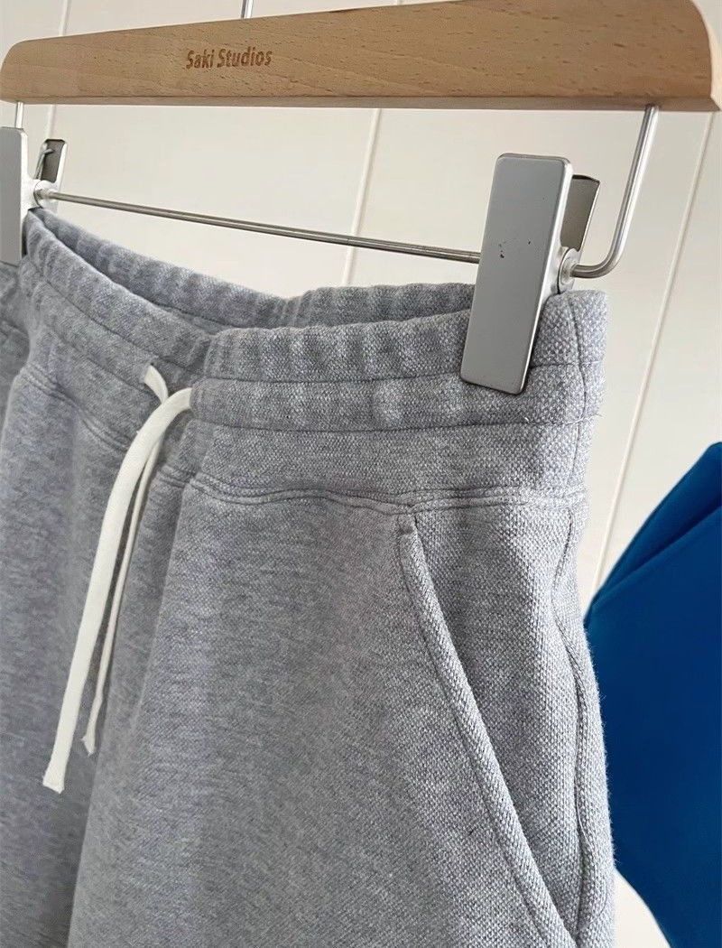 Thin slim terry Casual summer show high sports shorts