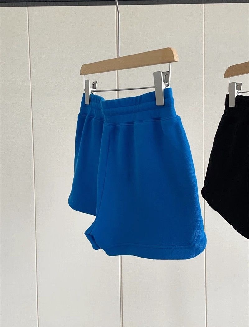 Thin slim terry Casual summer show high sports shorts