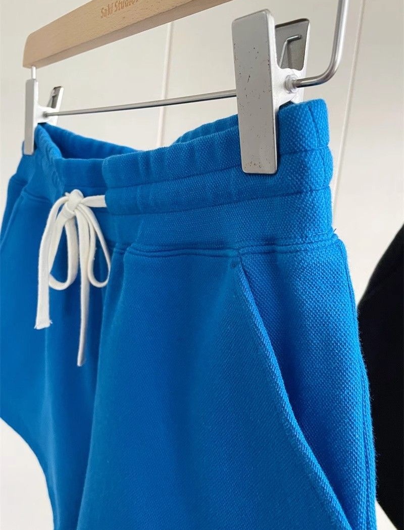 Thin slim terry Casual summer show high sports shorts