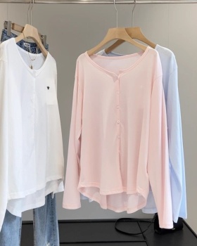 Baotou embroidery summer Korean style light cardigan