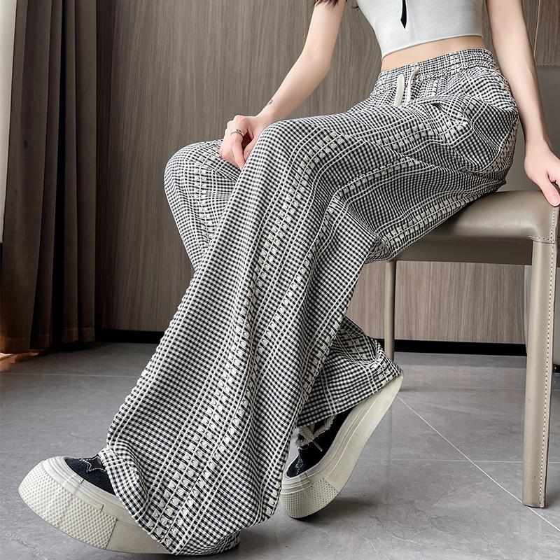 Spring and summer wide leg pants casual pants for women