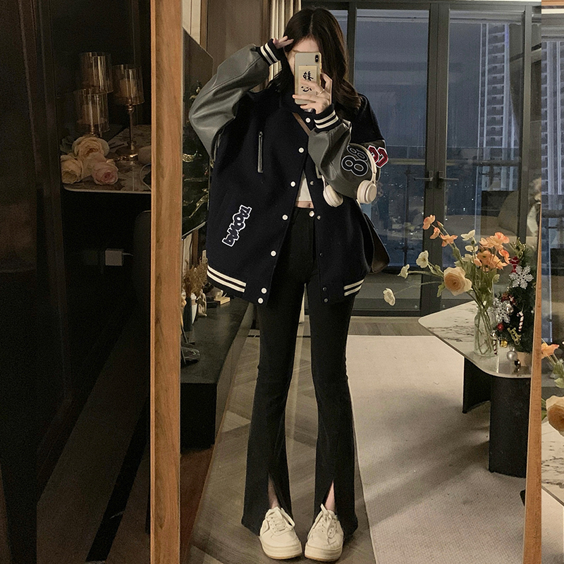 American style baseball uniforms coat