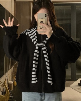 Casual autumn hoodie couples shawl 2pcs set