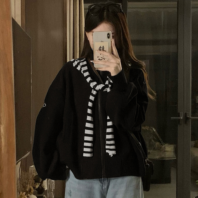 Casual autumn hoodie couples shawl 2pcs set