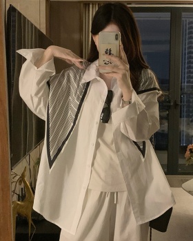 Thick Korean style shirt autumn coat for women