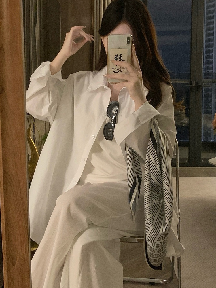Thick Korean style shirt autumn coat for women