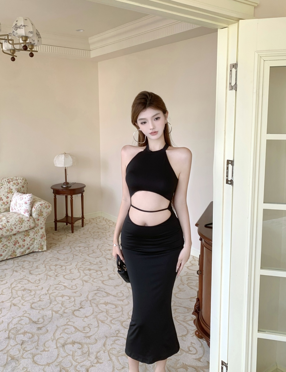 Spicegirl sexy dress European style long dress for women
