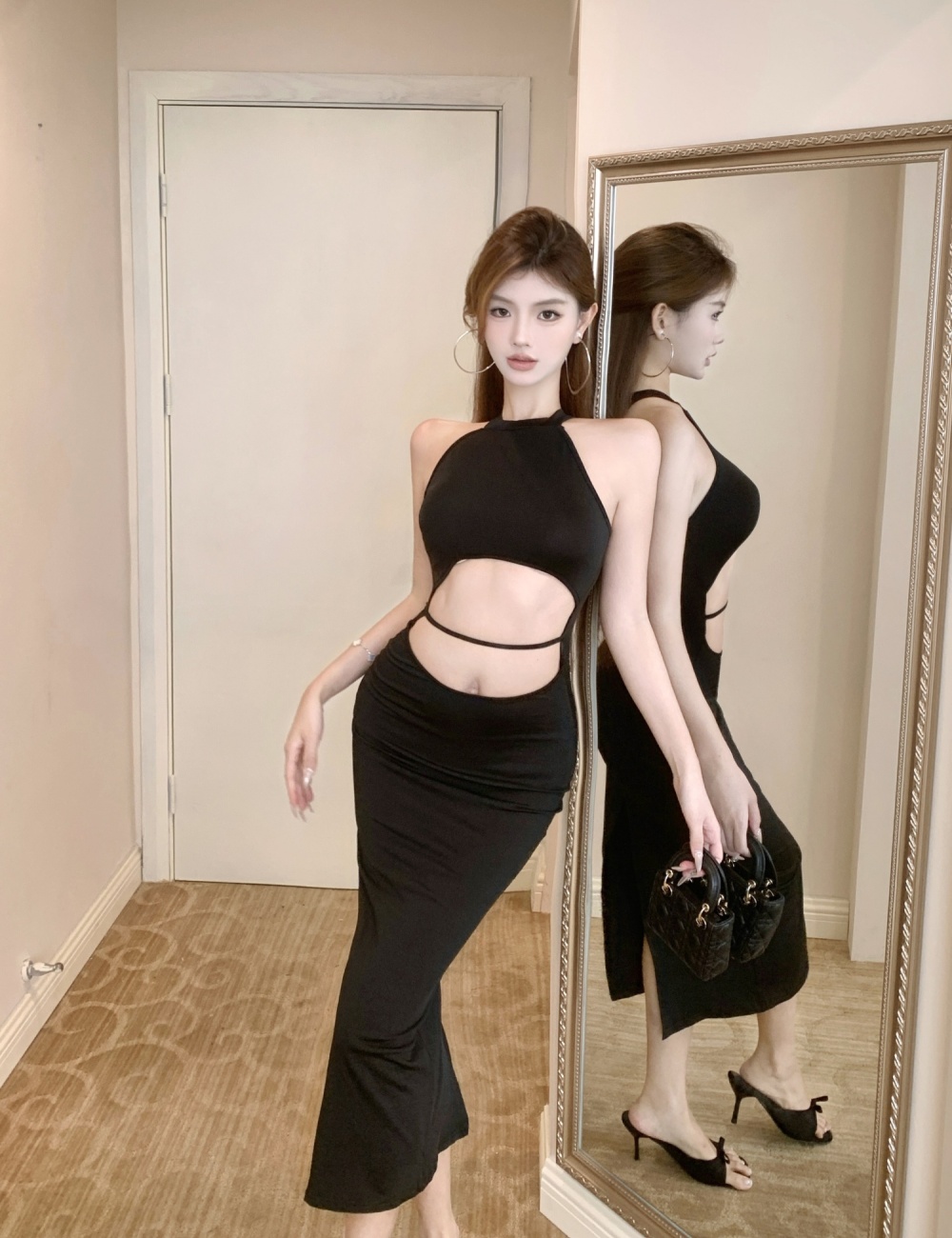 Spicegirl sexy dress European style long dress for women