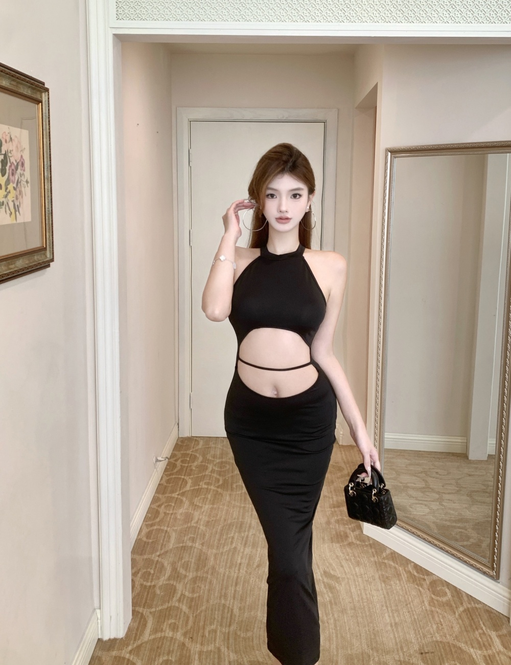 Spicegirl sexy dress European style long dress for women